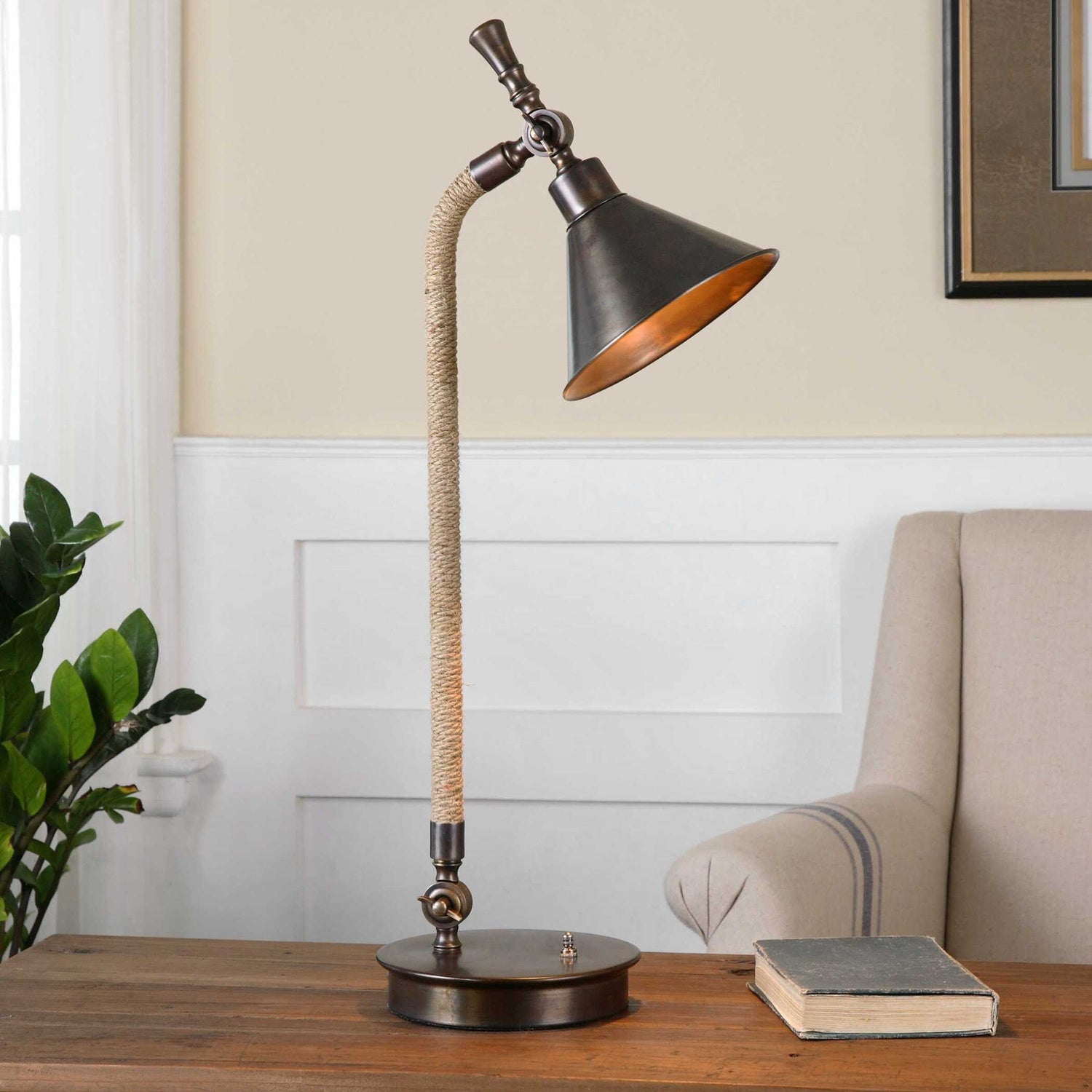 UTTERMOST, DUVALL TASK LAMP, TABLE LAMPS