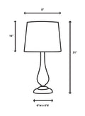 UTTERMOST, VOLONGO BUFFET LAMP, TABLE LAMPS