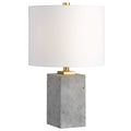 UTTERMOST, DREXEL CONCRETE BLOCK LAMP, TABLE LAMPS