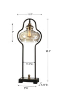 UTTERMOST, Cotulla Aged Desk Lamp, DESK LAMPS