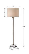 UTTERMOST, DANYON TABLE LAMP, TABLE LAMPS
