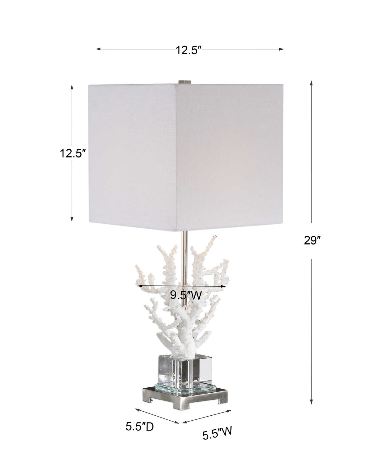 UTTERMOST, Corallo Table Lamp, TABLE LAMPS
