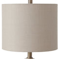 UTTERMOST, NATANIA PLATED BUFFET LAMP, TABLE LAMPS