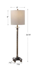UTTERMOST, PARNELL INDUSTRIAL BUFFET LAMP, TABLE LAMPS