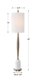 UTTERMOST, Minette Mid-Century Buffet Lamp, TABLE LAMPS