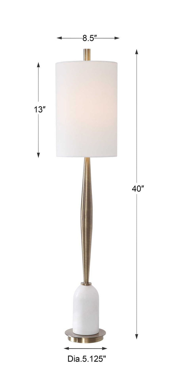 UTTERMOST, Minette Mid-Century Buffet Lamp, TABLE LAMPS