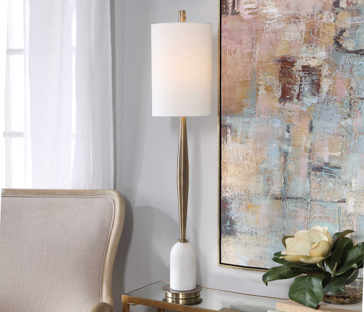 UTTERMOST, MINETTE MID-CENTURY BUFFET LAMP, TABLE LAMPS