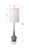 UTTERMOST, Piers Mottled Buffet Lamp, TABLE LAMPS