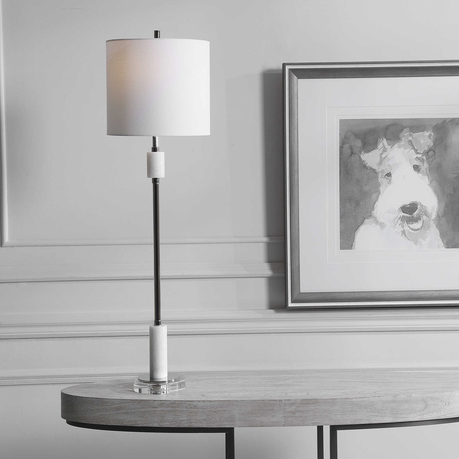 UTTERMOST, SUSSEX BUFFET LAMP, TABLE LAMPS