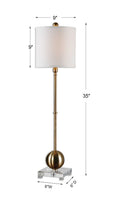 UTTERMOST, LATON BUFFET LAMP, TABLE LAMPS