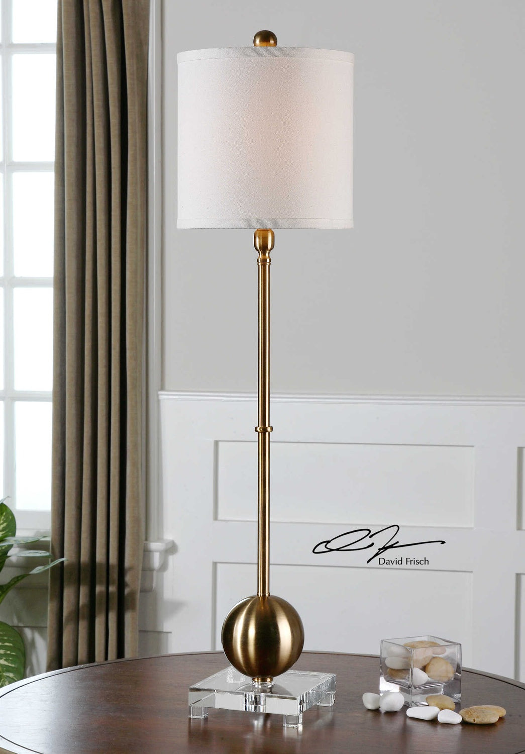 UTTERMOST, Laton Buffet Lamp, TABLE LAMPS