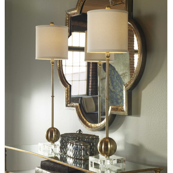 UTTERMOST, Laton Buffet Lamp, TABLE LAMPS