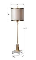 UTTERMOST, Villena Buffet Lamp, TABLE LAMPS