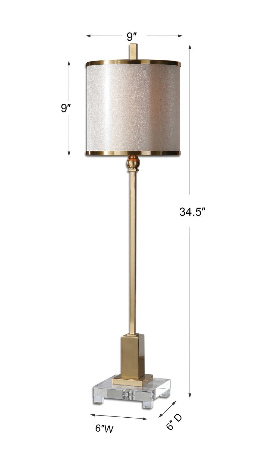 UTTERMOST, VILLENA BUFFET LAMP, TABLE LAMPS