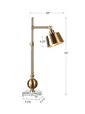 UTTERMOST, LATON BRUSHED TASK LAMP, TASK LAMPS