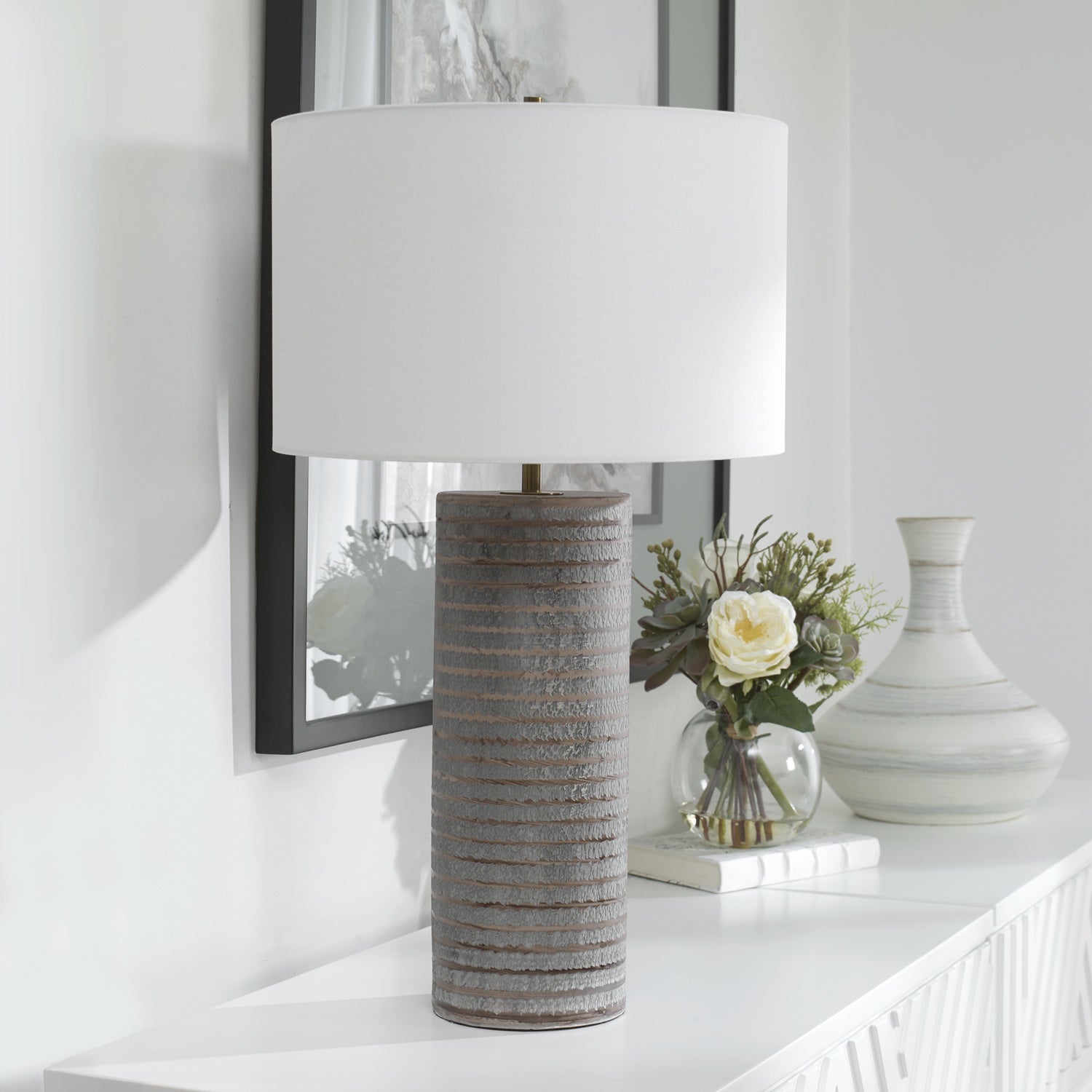 UTTERMOST, MONOLITH TABLE LAMP, TABLE LAMPS