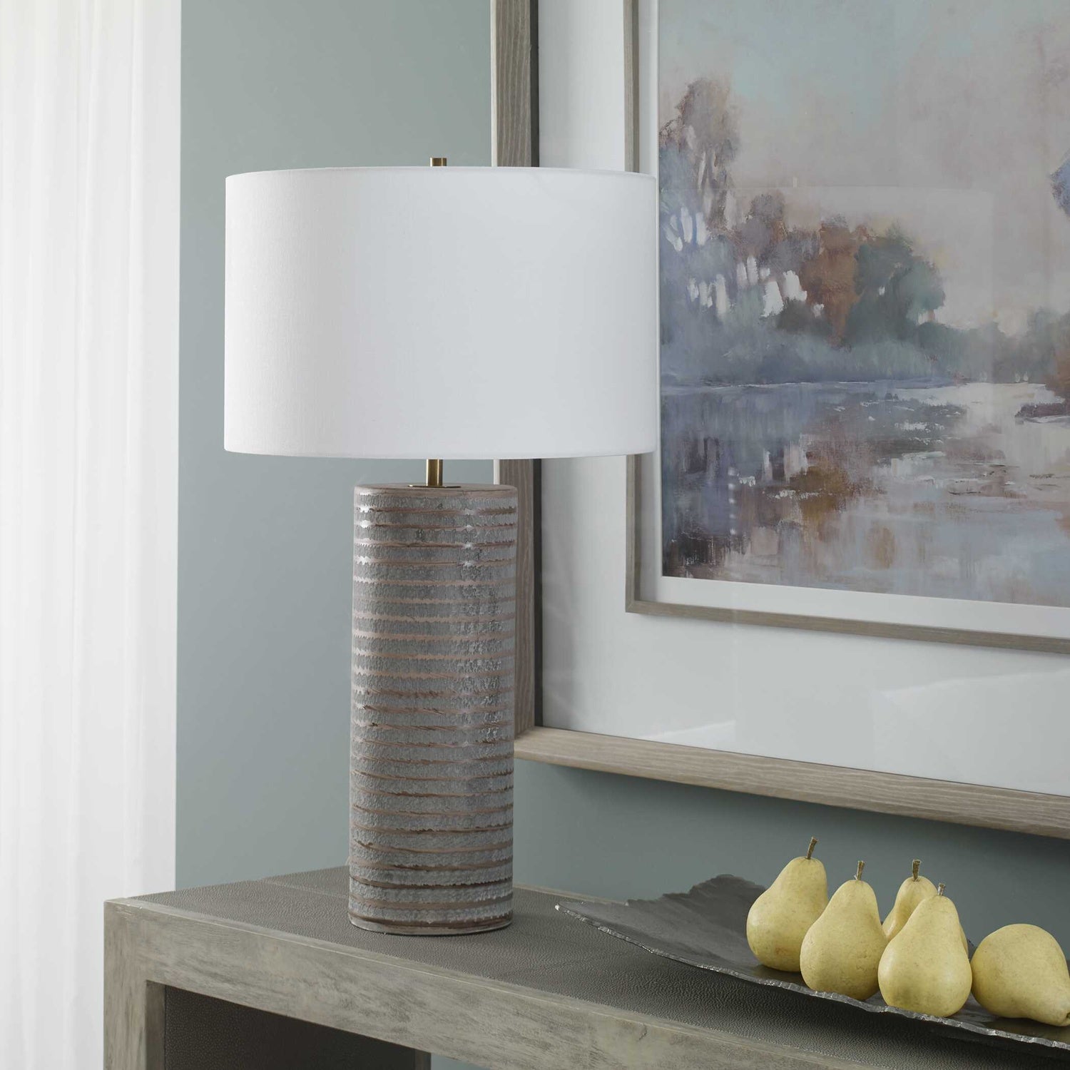 UTTERMOST, MONOLITH TABLE LAMP, TABLE LAMPS