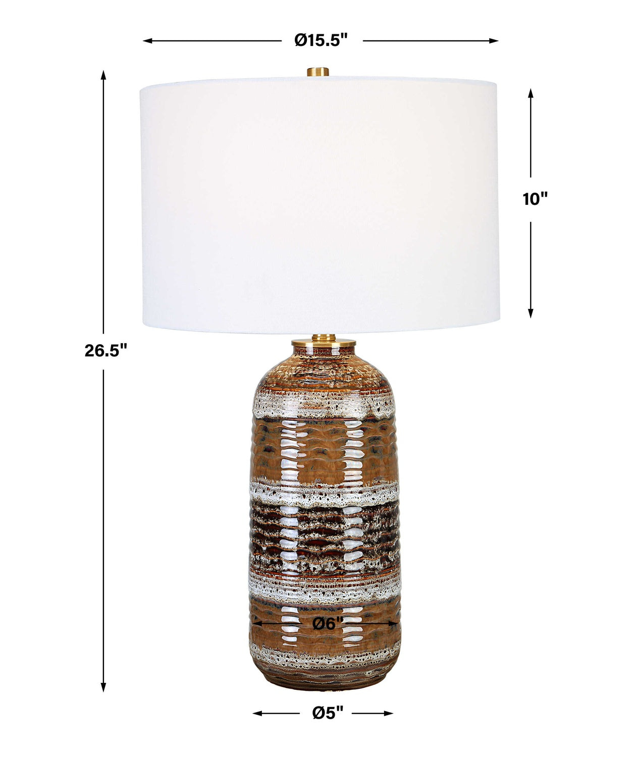 UTTERMOST, Roan Artesian Table Lamp, TABLE LAMPS