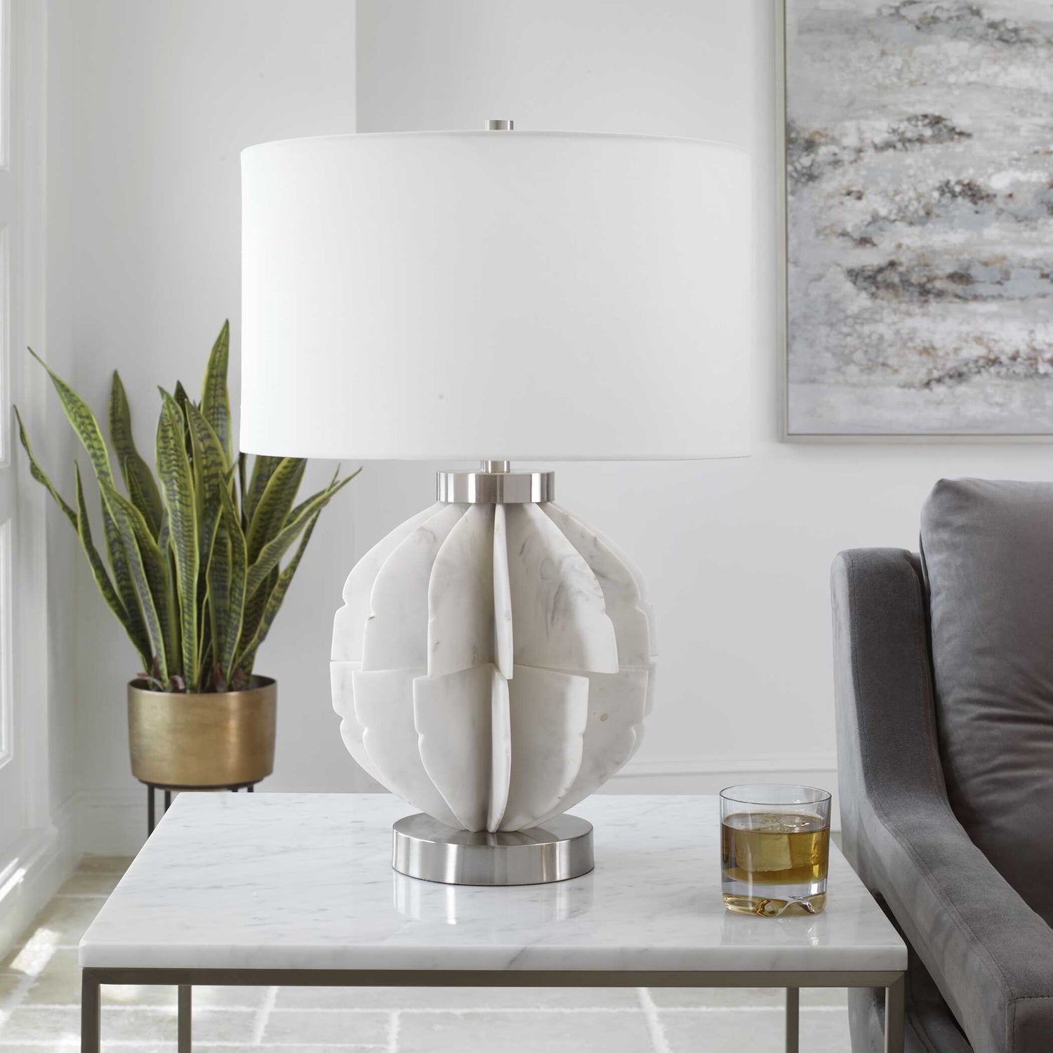 UTTERMOST, REPETITION TABLE LAMP, TABLE LAMPS