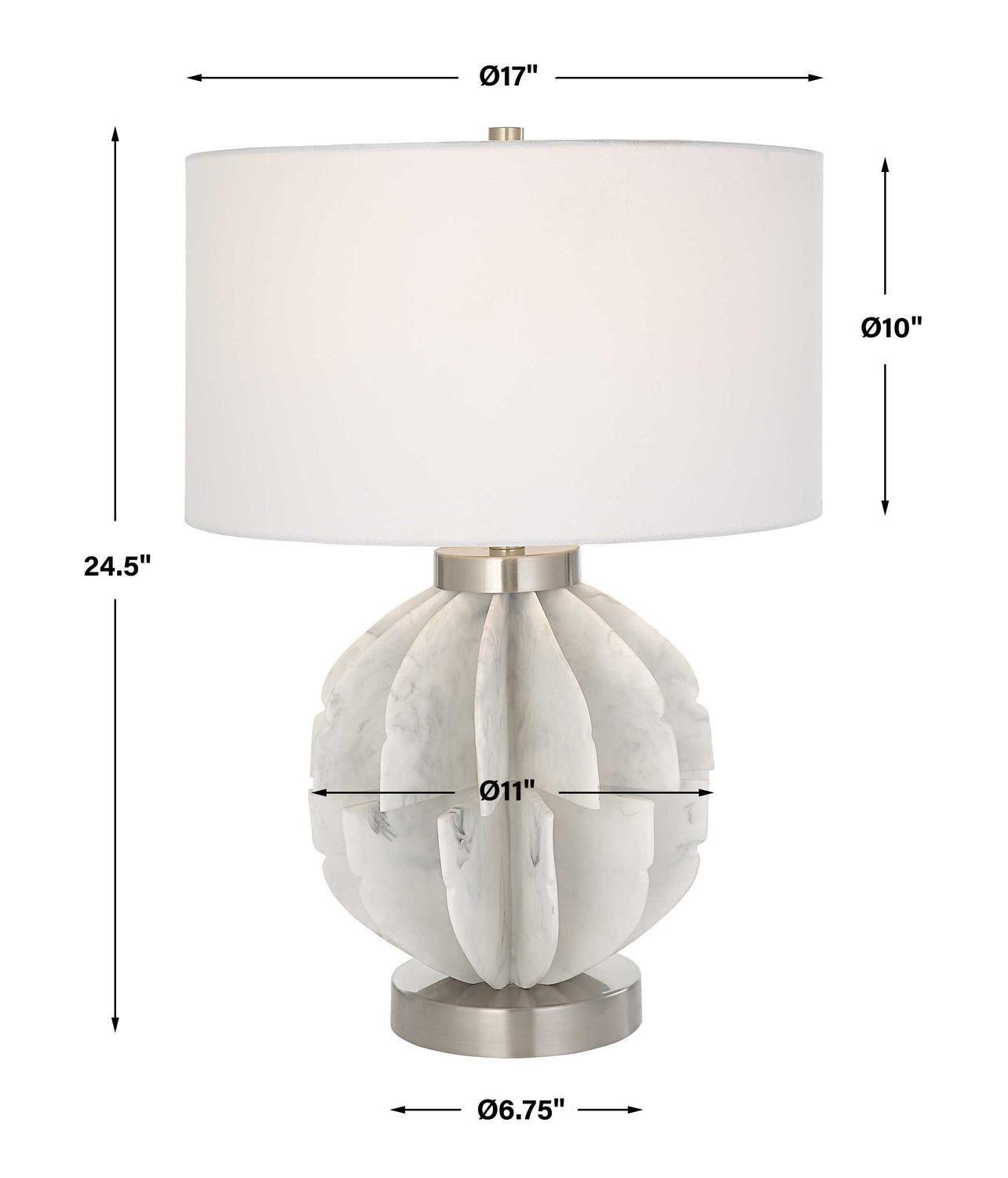 UTTERMOST, Repetition Table Lamp, TABLE LAMPS