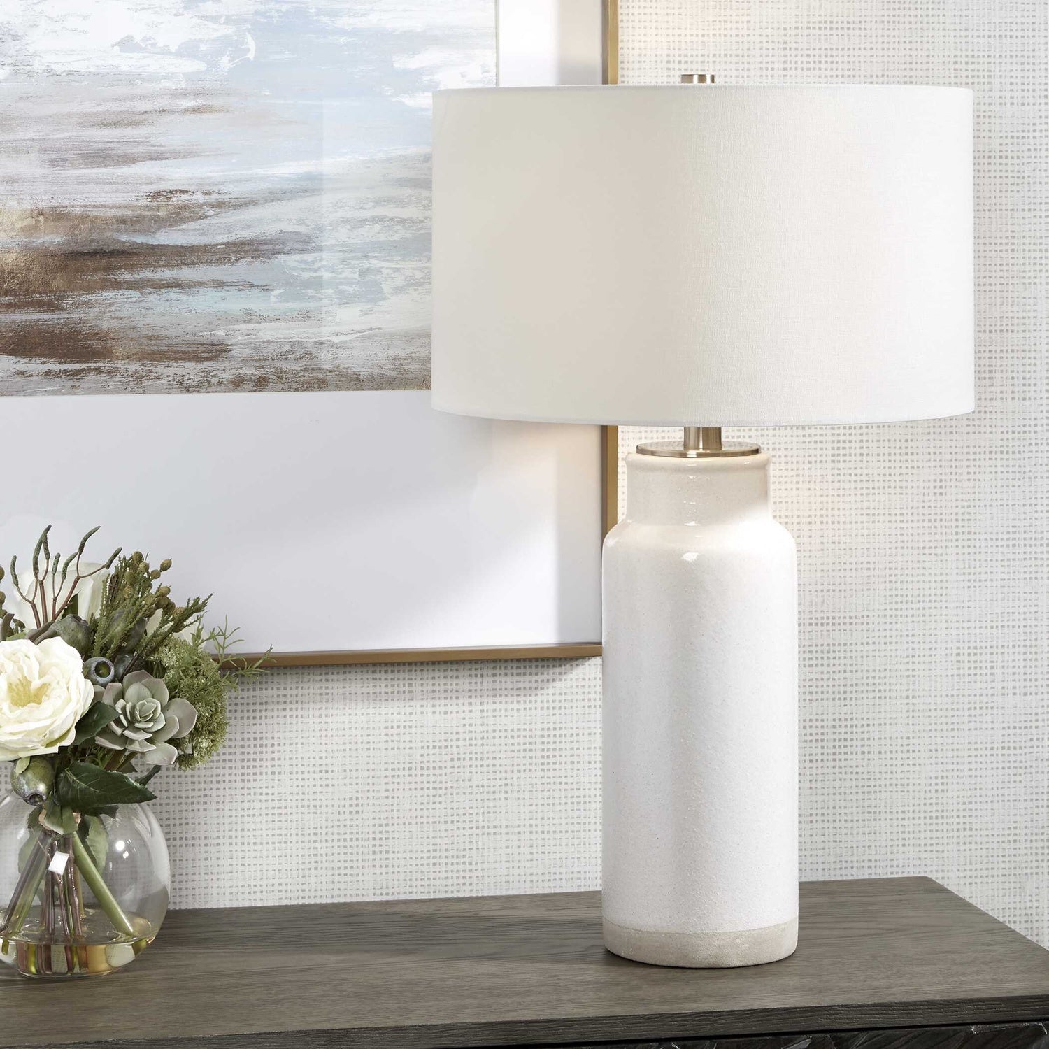 UTTERMOST, ALBANY FARMHOUSE TABLE LAMP, TABLE LAMPS