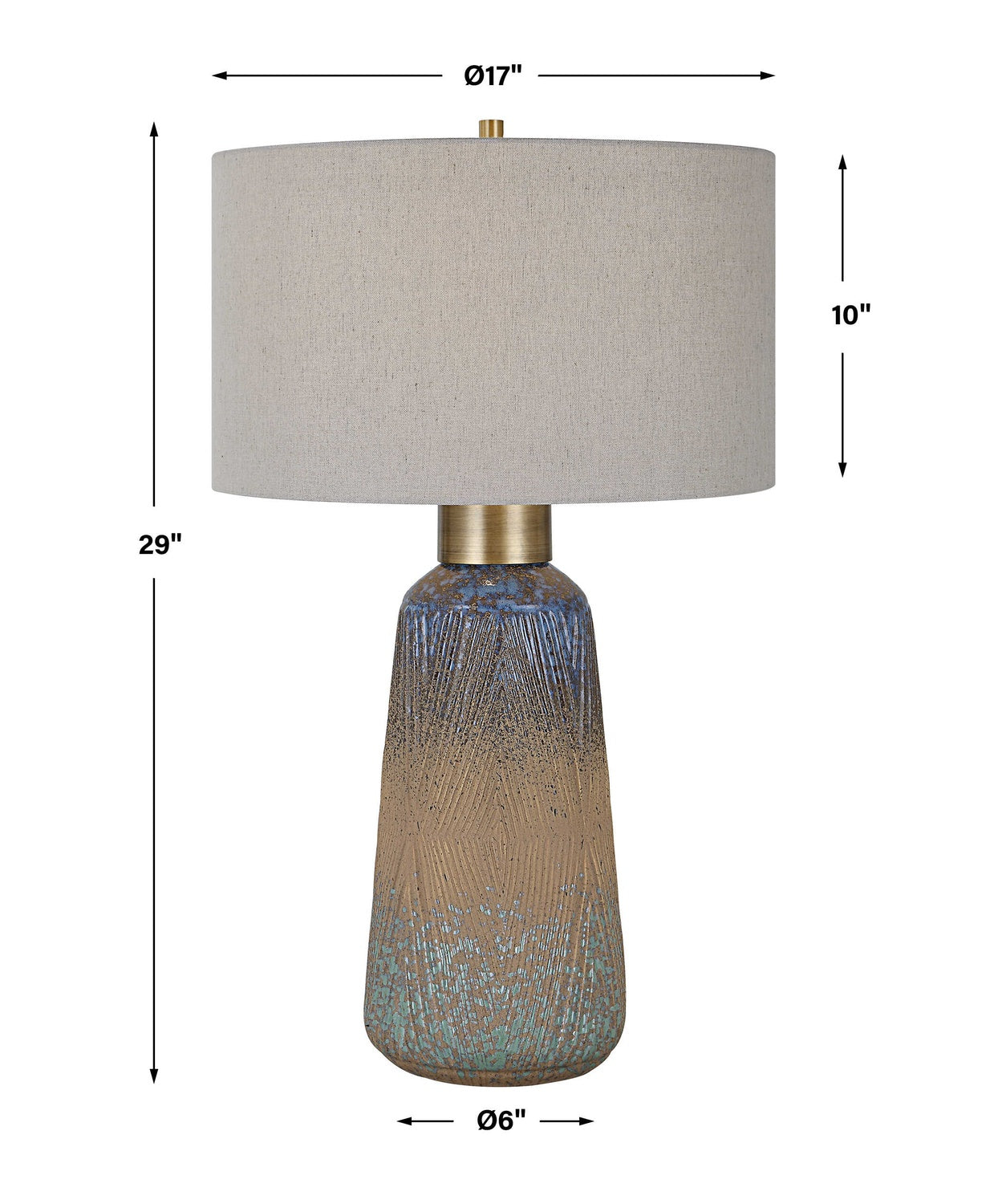 UTTERMOST, WESTERN SKY TABLE LAMP, TABLE LAMPS