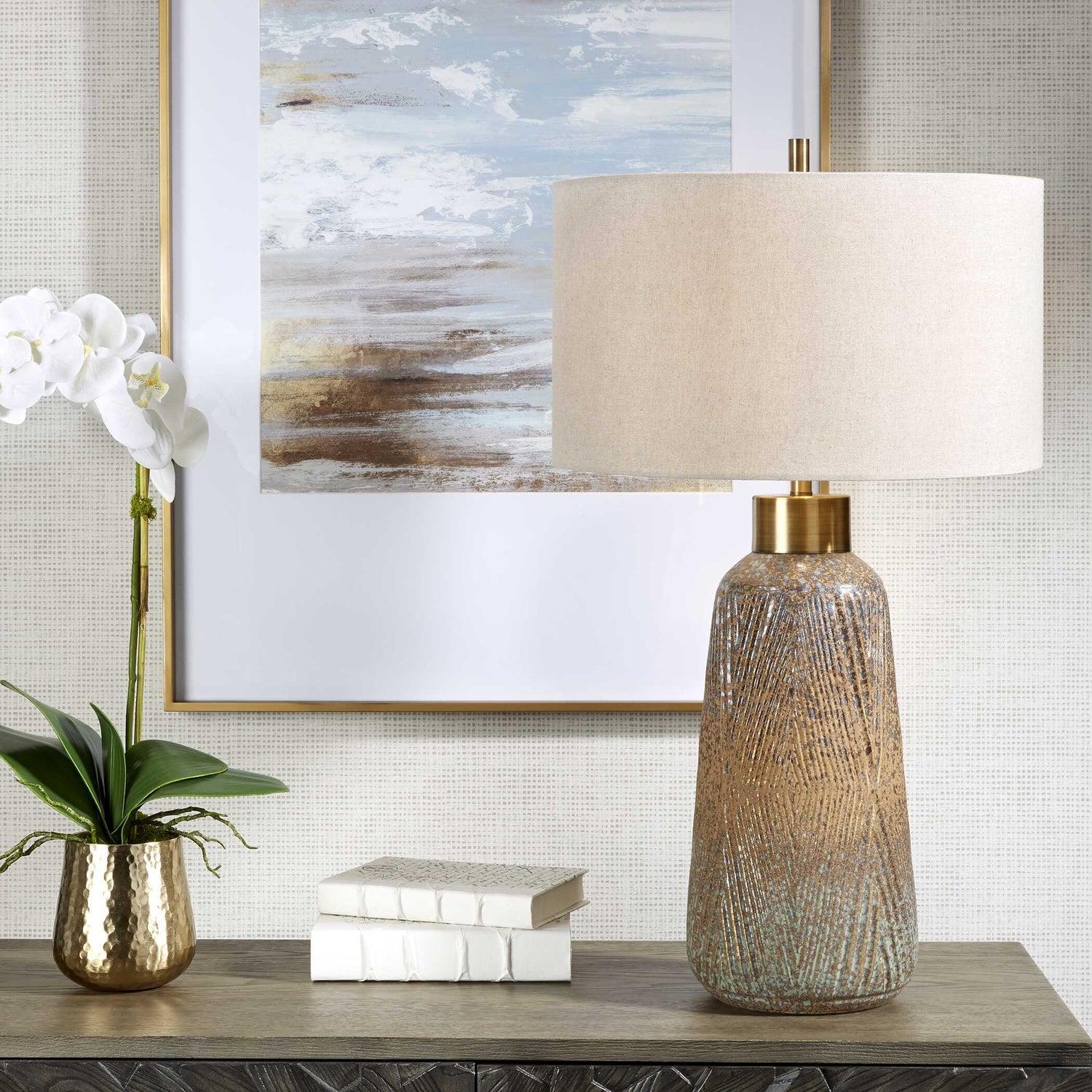 UTTERMOST, WESTERN SKY TABLE LAMP, TABLE LAMPS