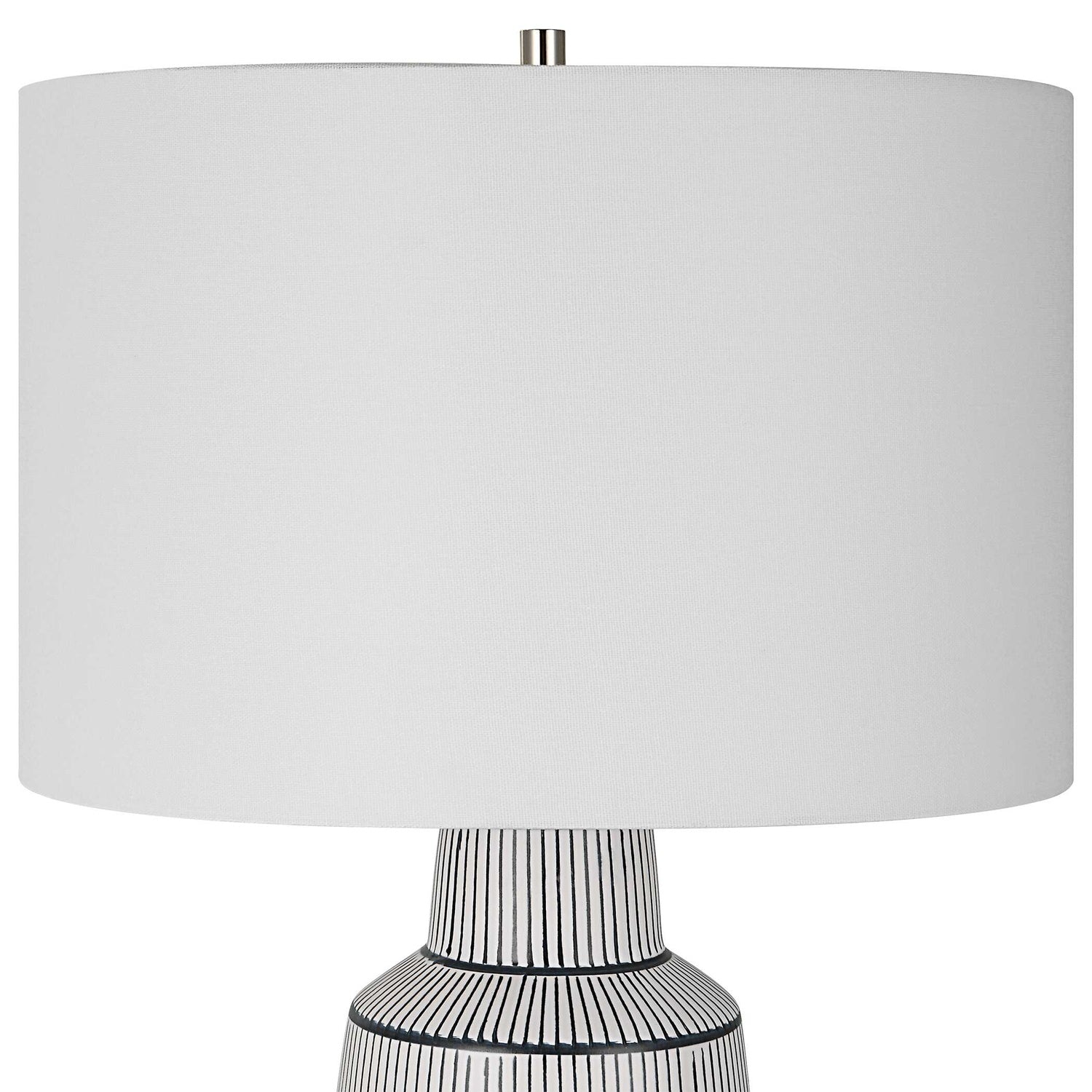 UTTERMOST, Breton Nautical Stripe Table Lamp, TABLE LAMPS