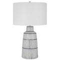 UTTERMOST, BRETON NAUTICAL STRIPE TABLE LAMP, TABLE LAMPS