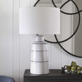 UTTERMOST, Breton Nautical Stripe Table Lamp, TABLE LAMPS