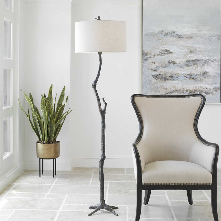 UTTERMOST, Spruce Rustic Floor Lamp, FLOOR LAMP