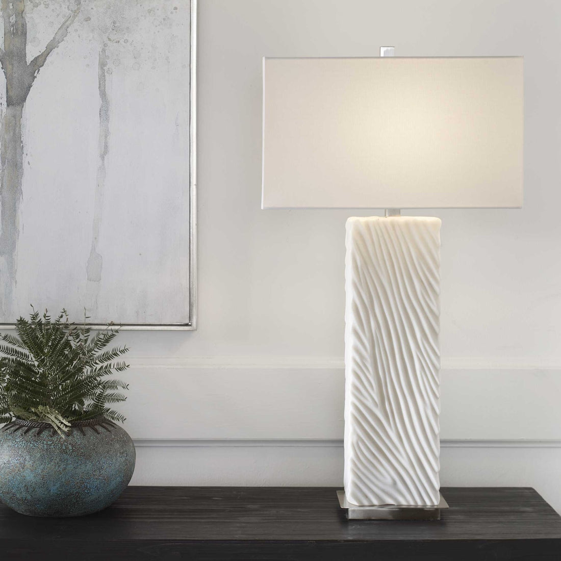 UTTERMOST, Pillar Table Lamp, TABLE LAMPS