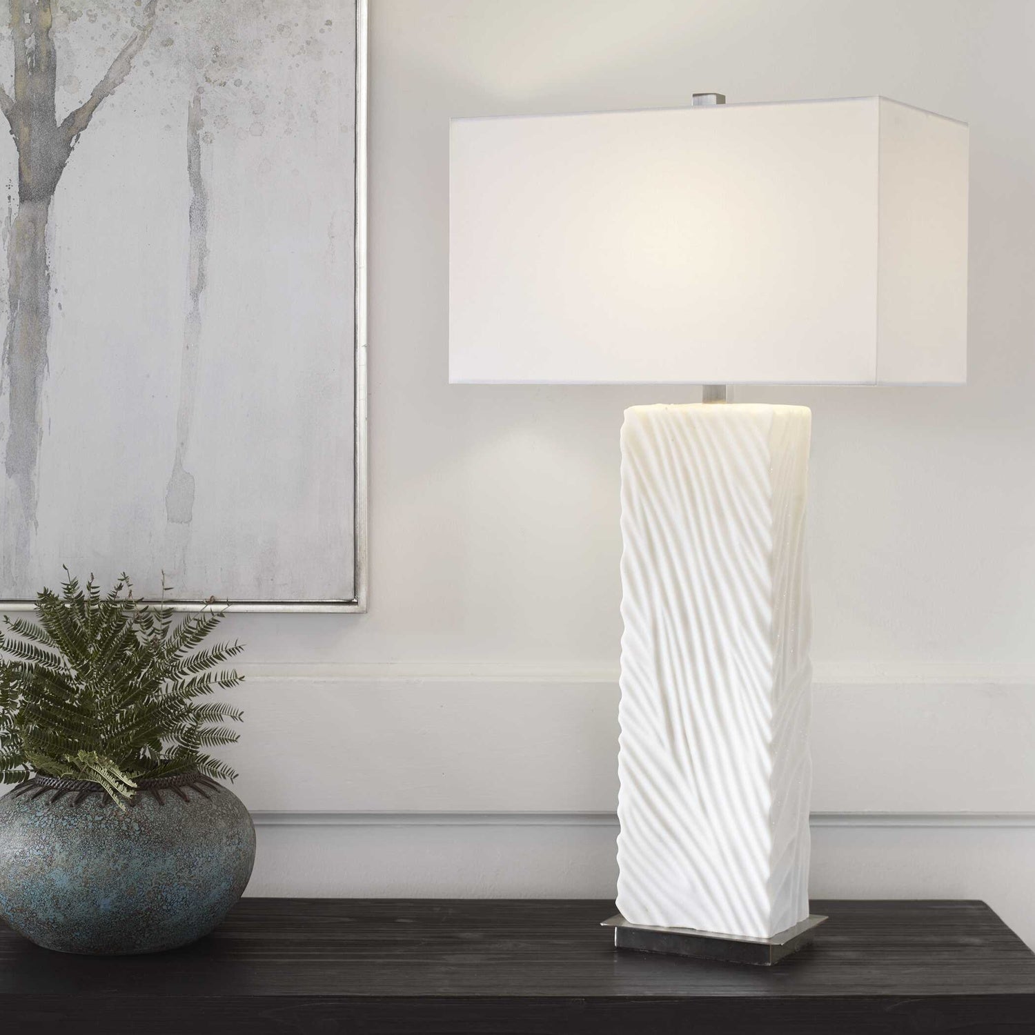 UTTERMOST, Pillar Table Lamp, TABLE LAMPS