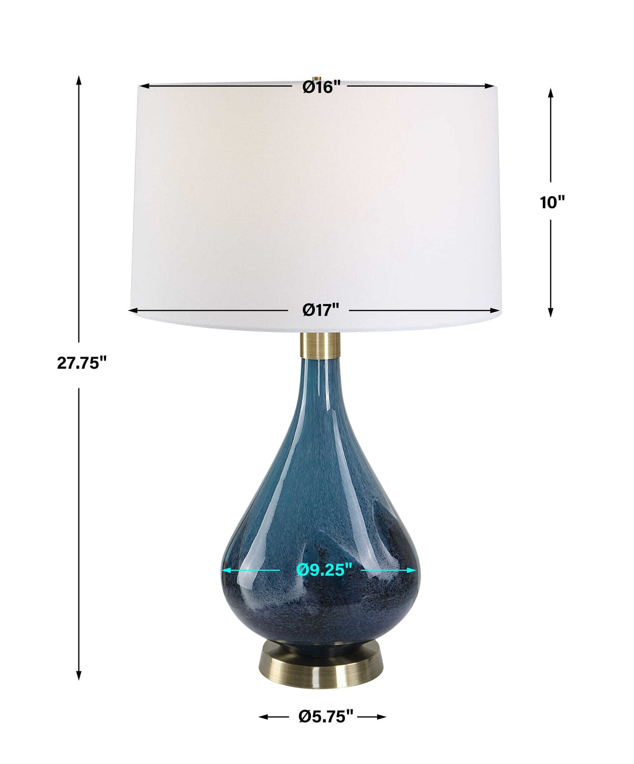 UTTERMOST, Riviera Art Table Lamp, TABLE LAMPS