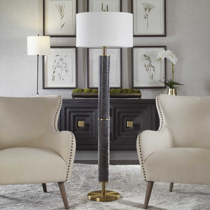 UTTERMOST, Summit Rustic Floor Lamp, FLOOR LAMP