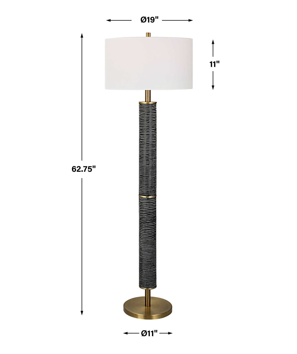 UTTERMOST, SUMMIT RUSTIC FLOOR LAMP, FLOOR LAMP