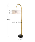 UTTERMOST, Huxford Arch Floor Lamp, FLOOR LAMP