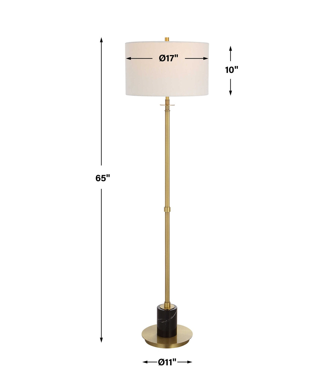 UTTERMOST, GUARD FLOOR LAMP, FLOOR LAMP