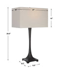 UTTERMOST, REYDAN TAPERED TABLE LAMP, TABLE LAMPS