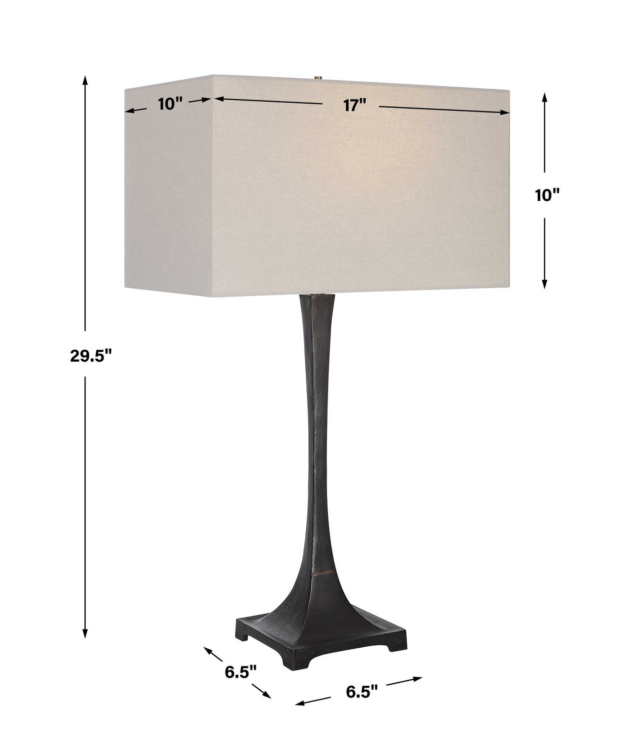 UTTERMOST, Reydan Tapered Table Lamp, TABLE LAMPS
