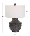 UTTERMOST, Carved Table Lamp, TABLE LAMPS