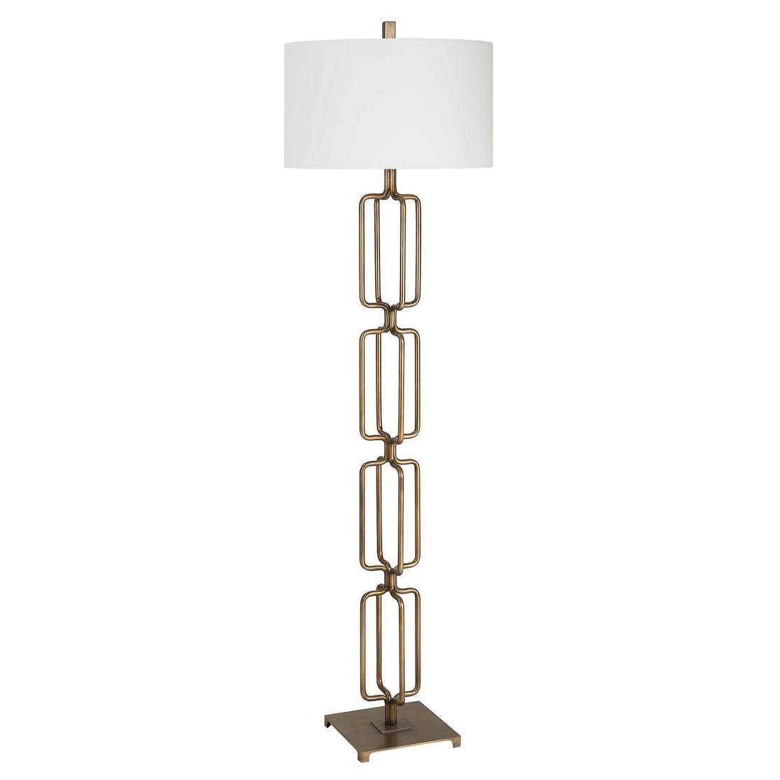 UTTERMOST, Link Brushed Floor Lamp, FLOOR LAMP