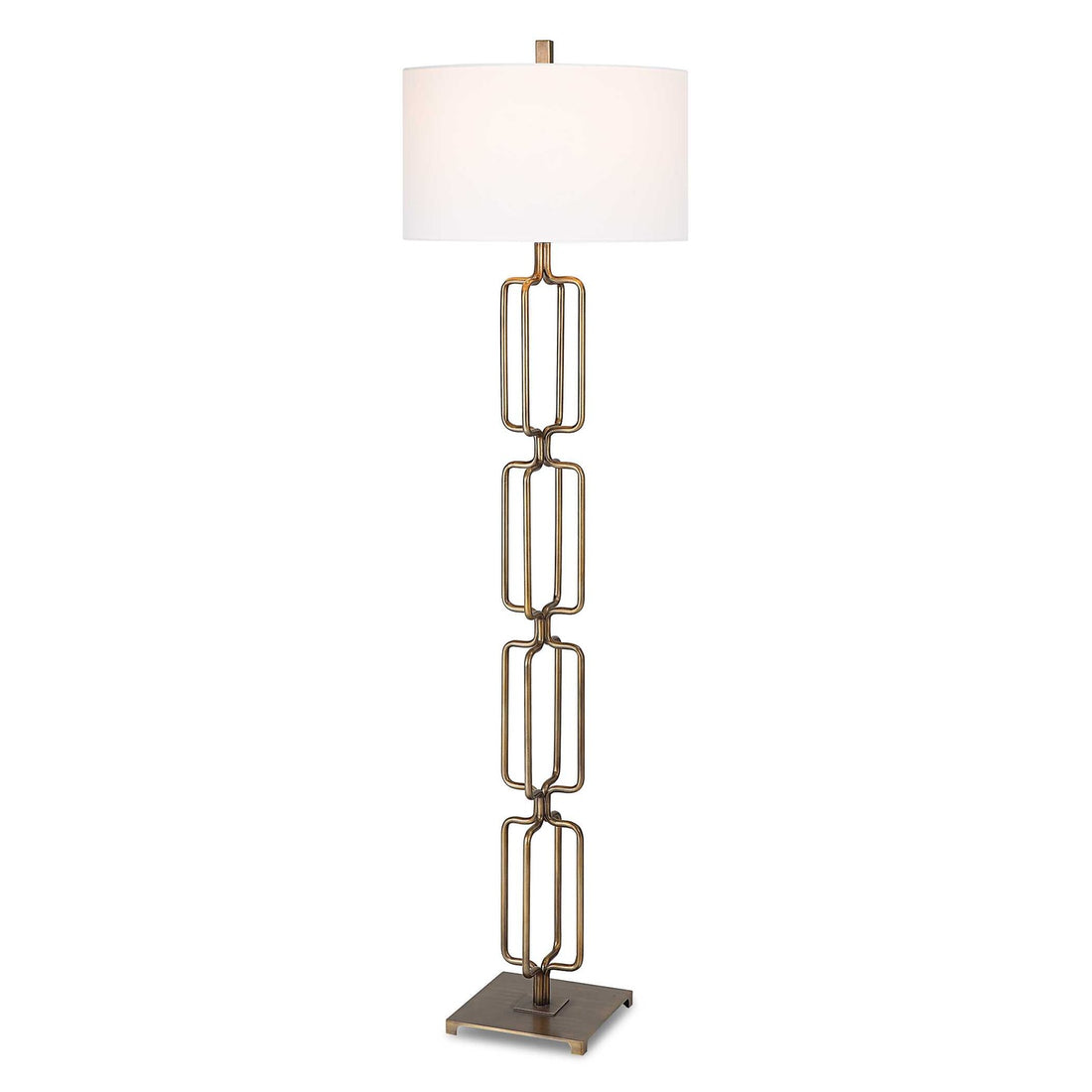 UTTERMOST, Link Brushed Floor Lamp, FLOOR LAMP