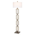 UTTERMOST, Link Brushed Floor Lamp, FLOOR LAMP