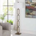 UTTERMOST, LINK BRUSHED FLOOR LAMP, FLOOR LAMP