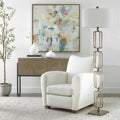 UTTERMOST, Link Brushed Floor Lamp, FLOOR LAMP