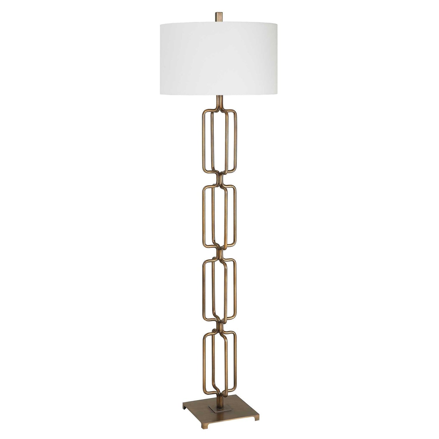 UTTERMOST, LINK BRUSHED FLOOR LAMP, FLOOR LAMP