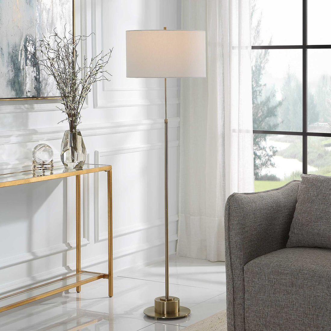 UTTERMOST, Prominence Floor Lamp, FLOOR LAMP