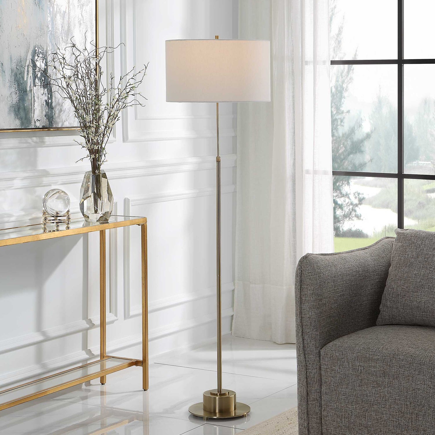 UTTERMOST, Prominence Floor Lamp, FLOOR LAMP