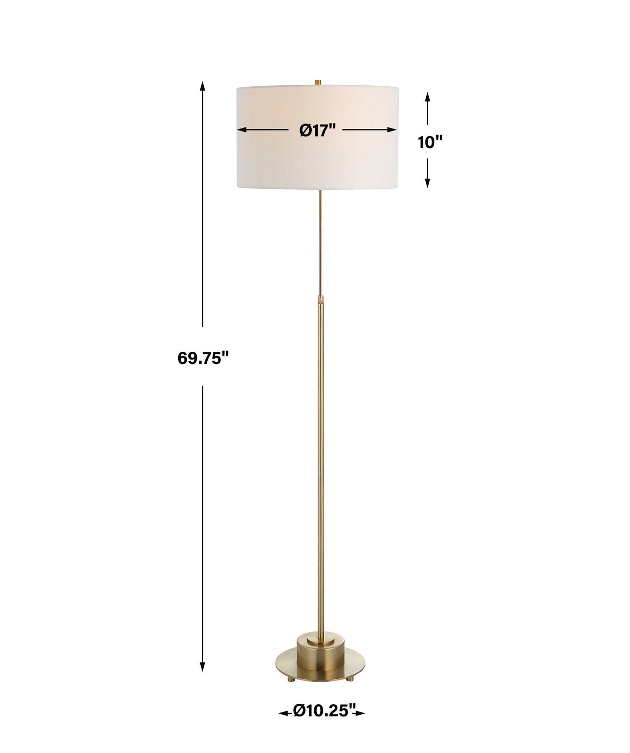 UTTERMOST, PROMINENCE FLOOR LAMP, FLOOR LAMP